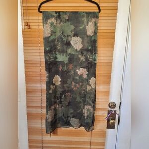 🌻🌼🌸 Peruvian Connection spruce empress scarf shawl nwt